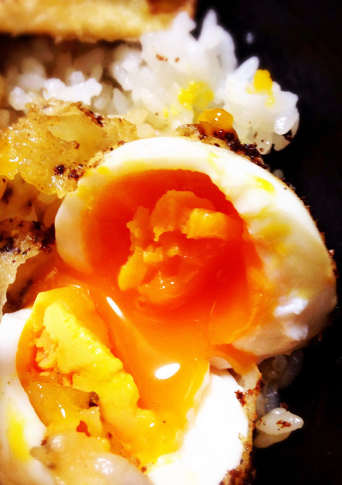 天丼に必須!!半熟たまごの天ぷら-レシピのメイン写真