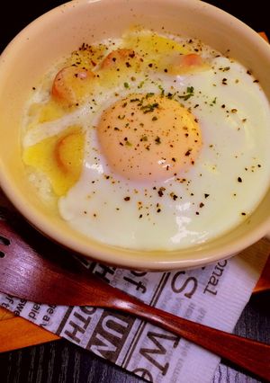 残りのフライドポテトが♡エッグスラットに-レシピのメイン写真