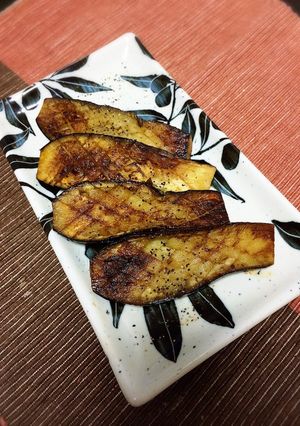 茄子の香ばしバター醤油焼き-レシピのメイン写真