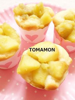 簡単ホットケーキミックス薩摩芋マフィン-レシピのメイン写真