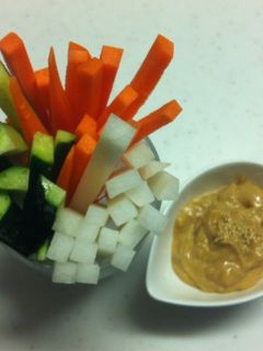 簡単♪味噌マヨ♪スティックサラダ-レシピのメイン写真