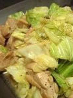 鶏肉とキャベツのマヨネーズ炒め-レシピのメイン写真