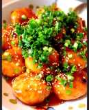 卯の花リメイク！ケチャップあんの肉団子