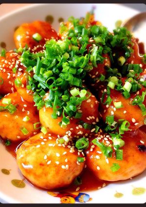 卯の花リメイク！ケチャップあんの肉団子-レシピのメイン写真