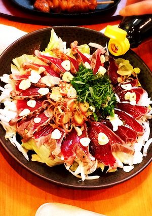 カツオのタタキ☆サラダ-レシピのメイン写真