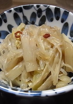 ☆ 白うどの皮&白滝の!きんぴら♪ ☆-レシピのメイン写真