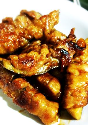 ご飯がススム！ナスの豚バラ巻き-レシピのメイン写真