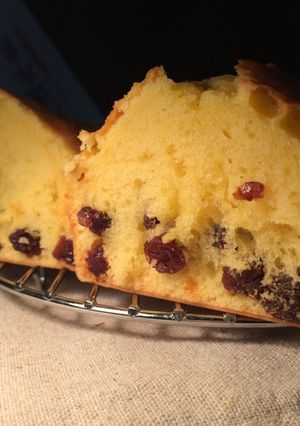 少量バター&砂糖でレーズンパウンドケーキ-レシピのメイン写真