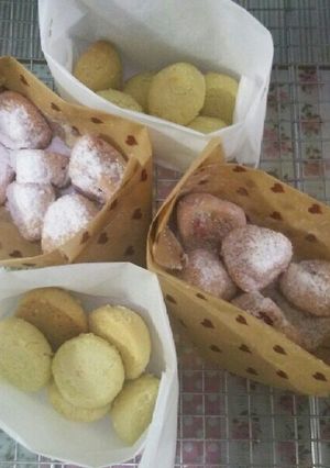 紅白プチ・スノーボールcookie-レシピのメイン写真