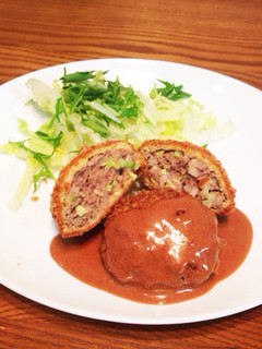 新キャベ玉ねぎのシャキシャキミンチカツ-レシピのメイン写真