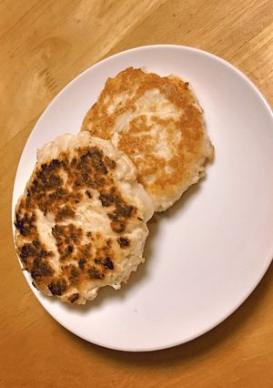 簡単 餅入り豆腐ハンバーグ-レシピのメイン写真