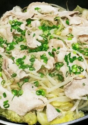 野菜モリモリっ!!蒸すだけ豚もやし-レシピのメイン写真