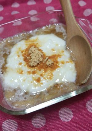 胃腸炎の時はコレ！！バナナヨーグルト-レシピのメイン写真