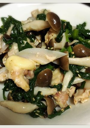 鶏なんこつとニラのナムル[簡単]-レシピのメイン写真