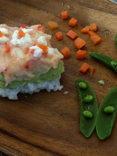 離乳食(中期)でひな祭り-レシピのメイン写真