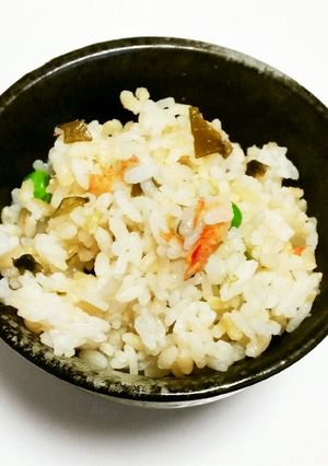 グリーンピースと桜えびご飯-レシピのメイン写真