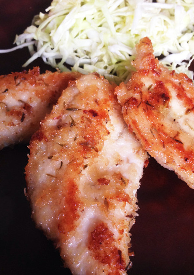 鳥ささみの簡単パン粉焼き(卵不使用)-レシピのメイン写真