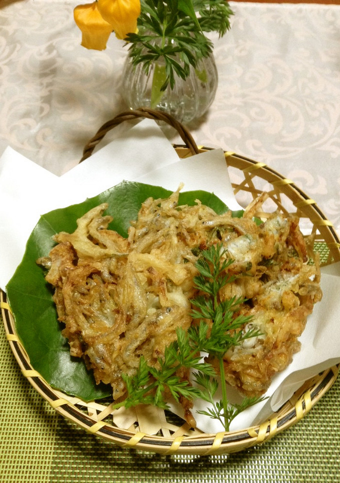 いかなごのかき揚げ-レシピのメイン写真
