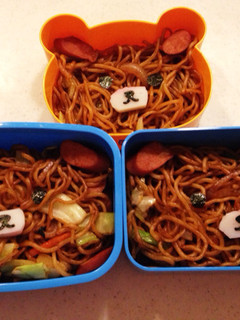 焼きそばのくまさん弁当-レシピのメイン写真