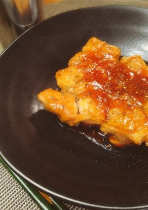 ＊トンテキより美味しい？？簡単鶏テキ＊-レシピのメイン写真