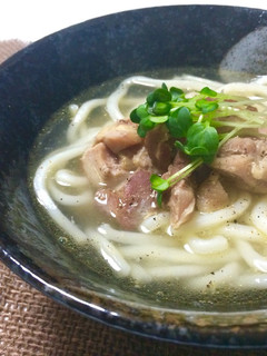 缶詰で簡単&時短‼︎やきとりうどん☆-レシピのメイン写真