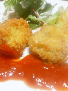 ミラノ風カツレツ トマトソース添え-レシピのメイン写真
