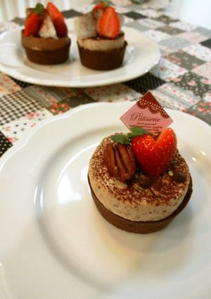 チョコムース♡タルト-レシピのメイン写真