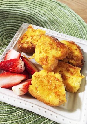 朝焼くだけ！ふんわりフレンチトースト！-レシピのメイン写真
