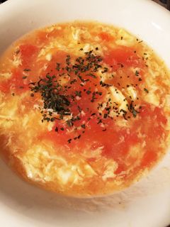 玉子とトマトのあっさりスープ-レシピのメイン写真