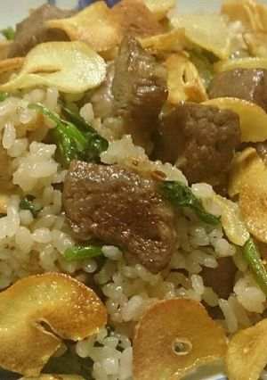 激ウマ！ガーリックステーキチャーハン☆-レシピのメイン写真