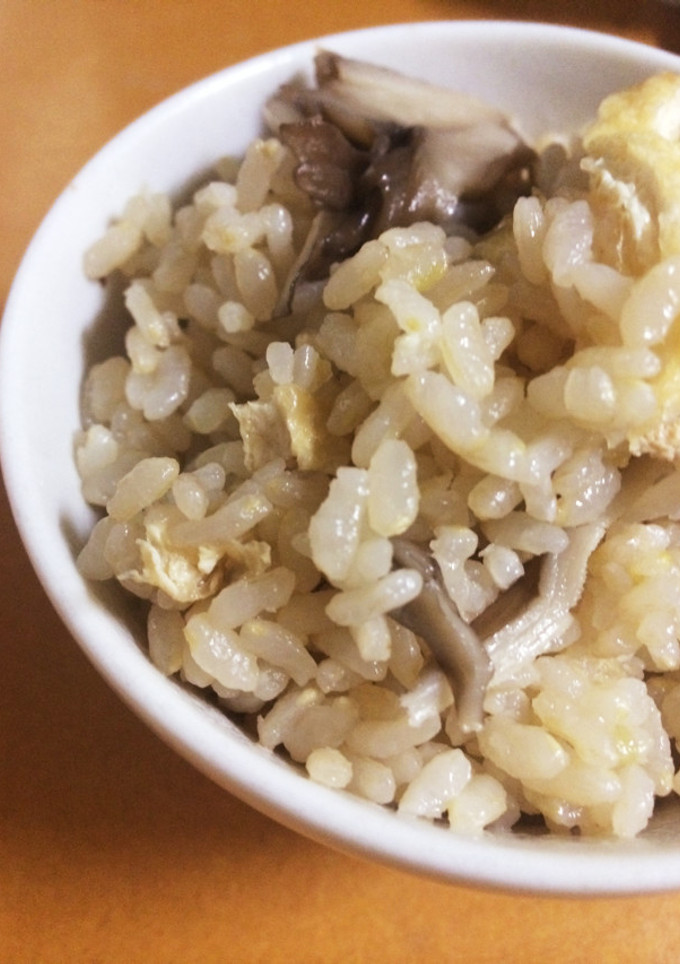 柚子胡椒入り炊き込みご飯(無水鍋使用)-レシピのメイン写真