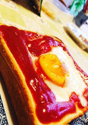 朝ごはんに！ たまごトースト☆-レシピのメイン写真