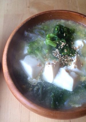 とろとろ玉子と豆腐のスープ-レシピのメイン写真