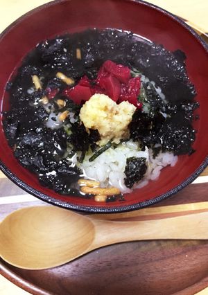 生姜梅茶漬け-レシピのメイン写真