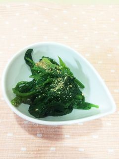 めんつゆで簡単☆ほうれん草のナムル-レシピのメイン写真