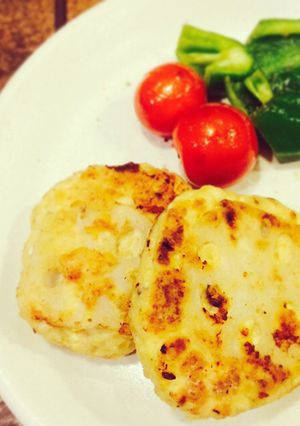 れんこんの挟み焼き-レシピのメイン写真