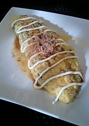セロリとツナの和風オムレツ-レシピのメイン写真
