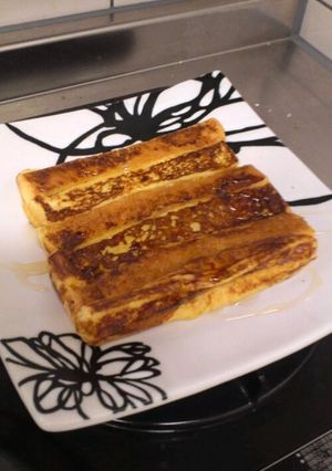 パンの耳でフレンチトースト-レシピのメイン写真