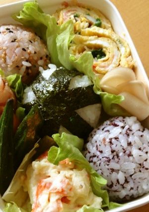 The おにぎり弁当-レシピのメイン写真