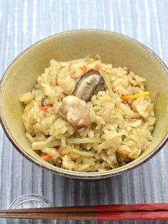 炊き込みご飯-レシピのメイン写真