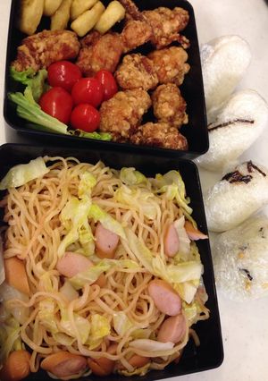 レンジでお手軽 春色たらこ焼きそば-レシピのメイン写真