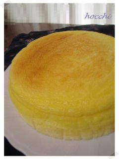 低温焼きでN.Y風味スフレチーズケーキ-レシピのメイン写真