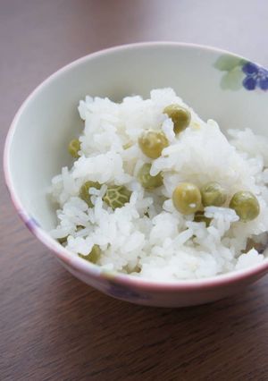 春には♪ 豆ご飯-レシピのメイン写真