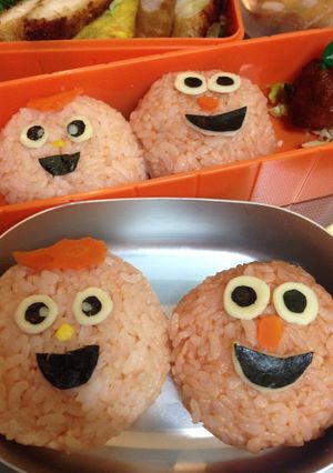 モッピーと、エルモのキャラ弁-レシピのメイン写真