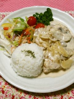 鶏肉のクリーム煮-レシピのメイン写真