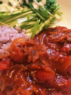 15分でルーから作る豚コマハヤシライス-レシピのメイン写真