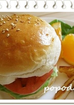 ふわふわバンズ☆HBで簡単・おいしい！-レシピのメイン写真