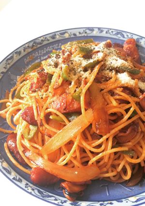 ひと手間かけた本格ナポリタン-レシピのメイン写真