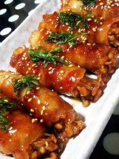 こりこり美味しい♪えのきの豚バラ巻き★-レシピのメイン写真