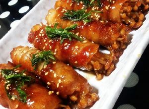 こりこり美味しい♪えのきの豚バラ巻き★-レシピのメイン写真